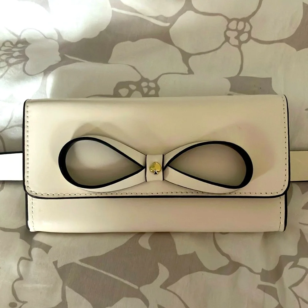 Kate spade bow belt waist pouch bag NWT size S/M